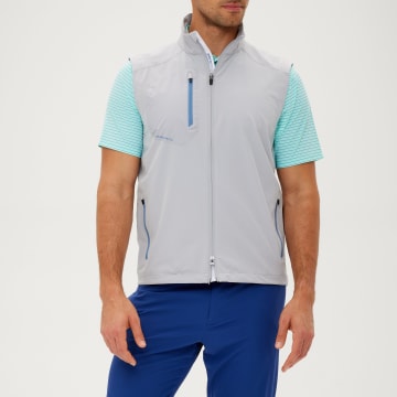 Veste Zero Restriction Homme – Taille L – Rouge – Softshell – 1/4 Snap – Golf
