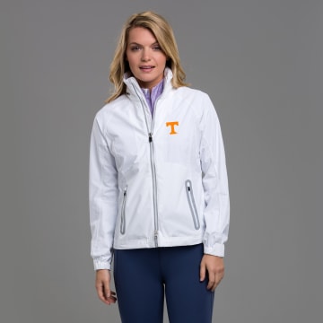 Tennessee | Hooded Olivia Rain Jacket | Collegiate